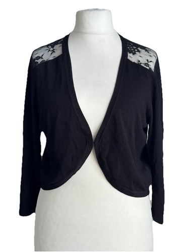 Kaliko black bolero cardigan - black,