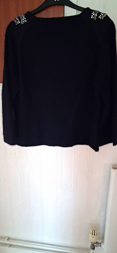 Kaliko black beaded sequin - beaded,