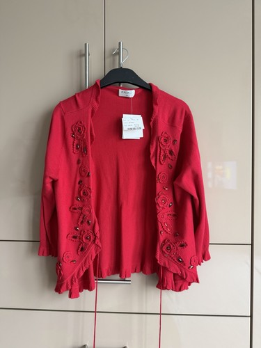 Kaliko poppy red cardigan - poppy,