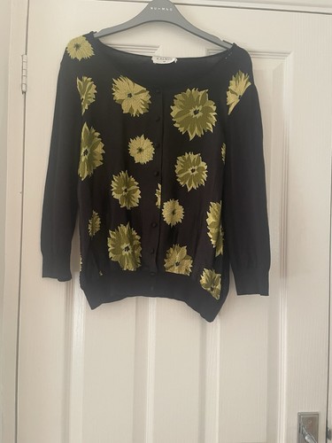 Kaliko black floral - kaliko, cardigan