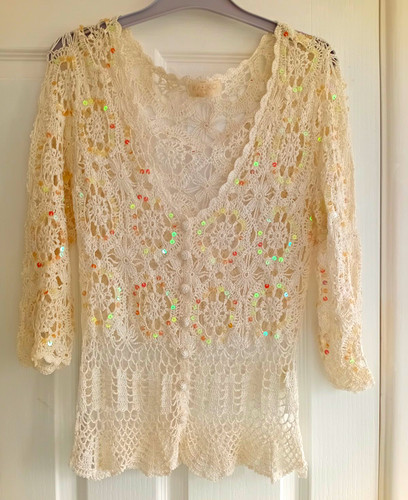 Kaliko women cream crochet - kaliko,