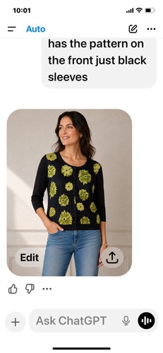 Kaliko black floral cardigan - black,